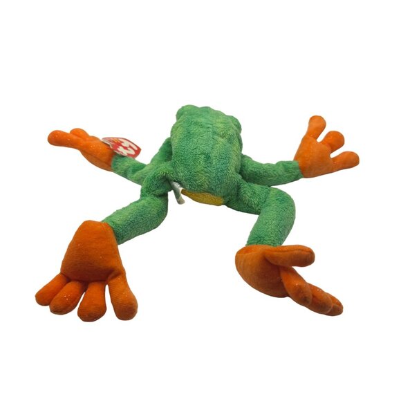 Ty Beanie Babies Panama Frog Plush Toy - Picture 5 of 6